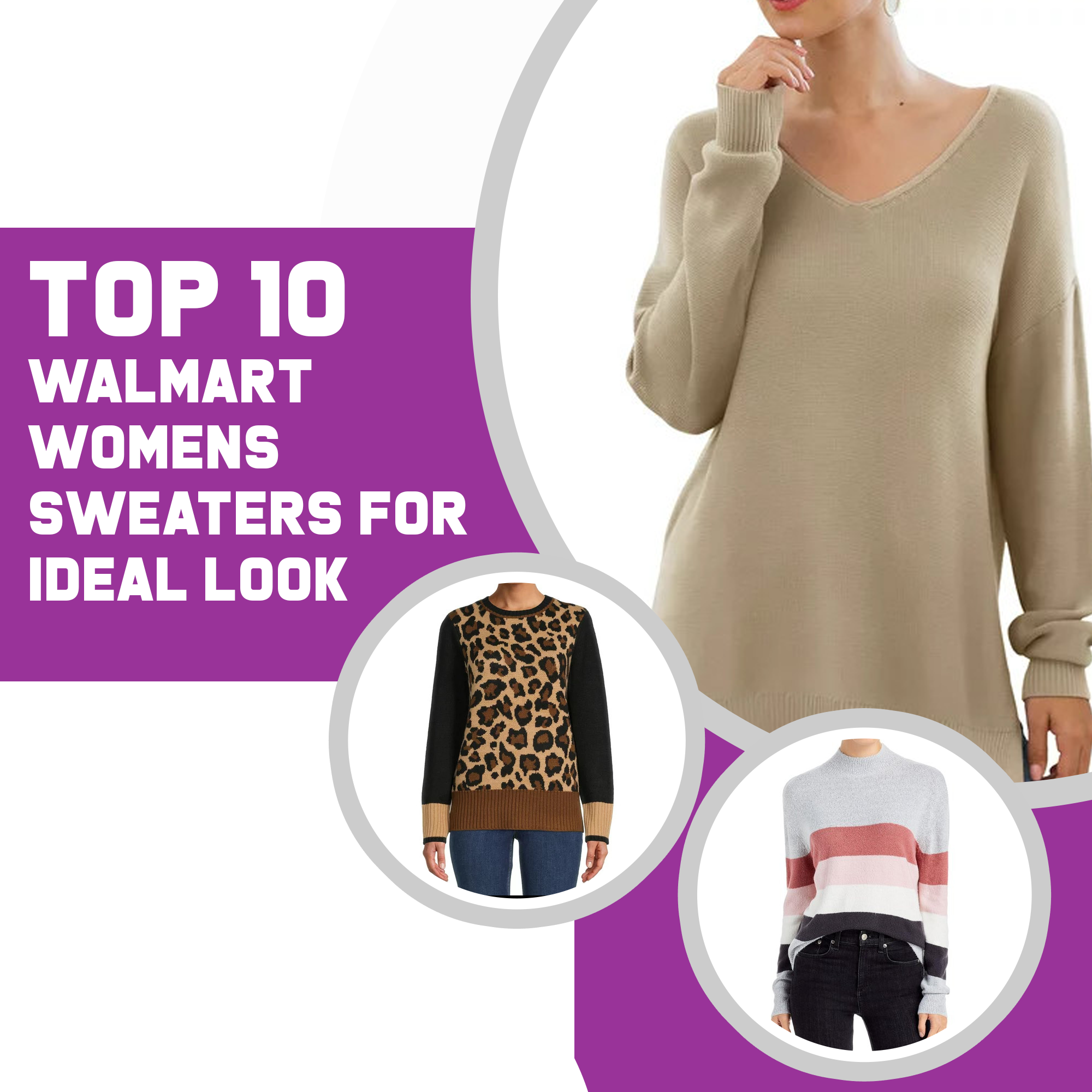 Top 10 Walmart Womens Sweaters For Ideal Look