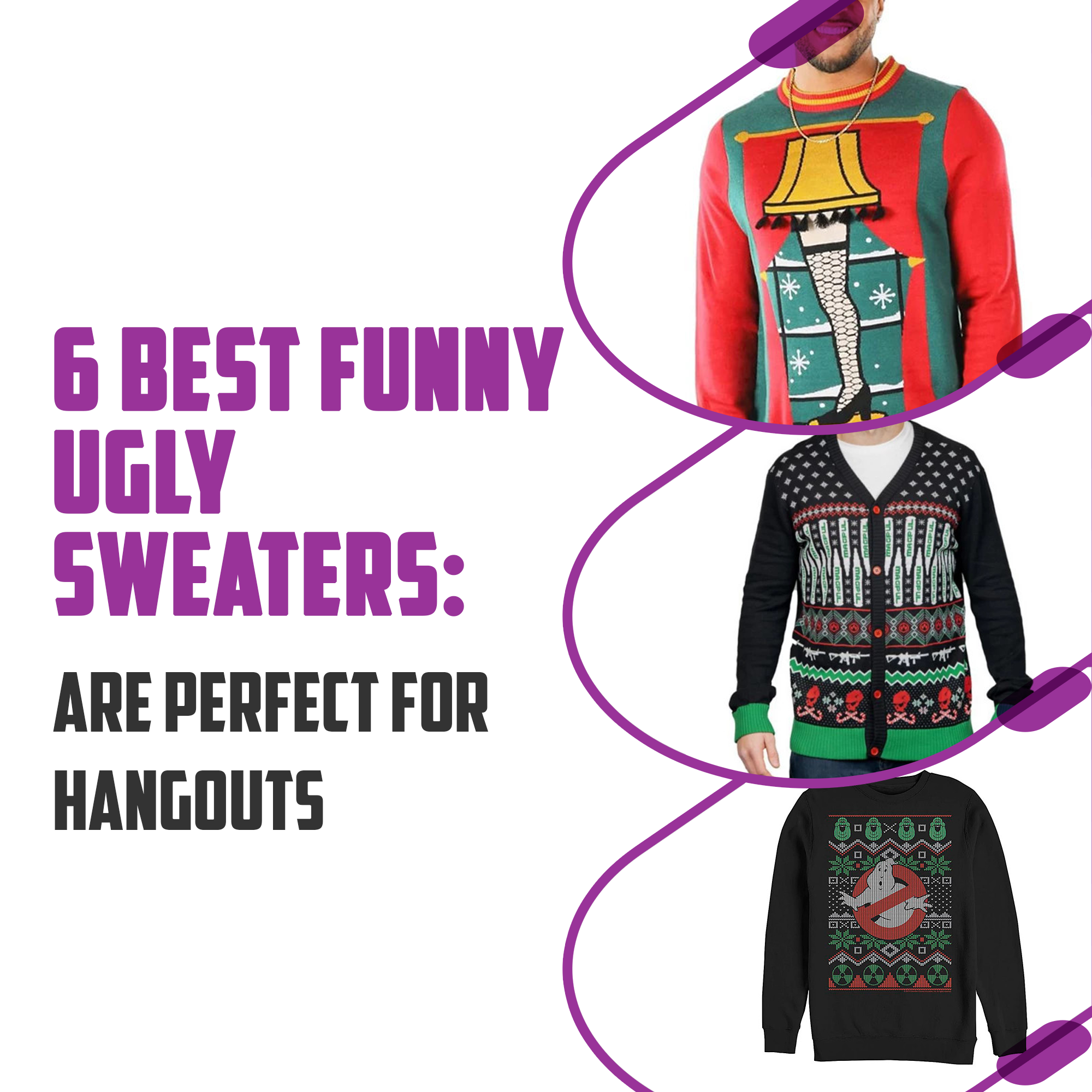 6 Best Funny Ugly Sweaters: Are Perfect For Hangouts