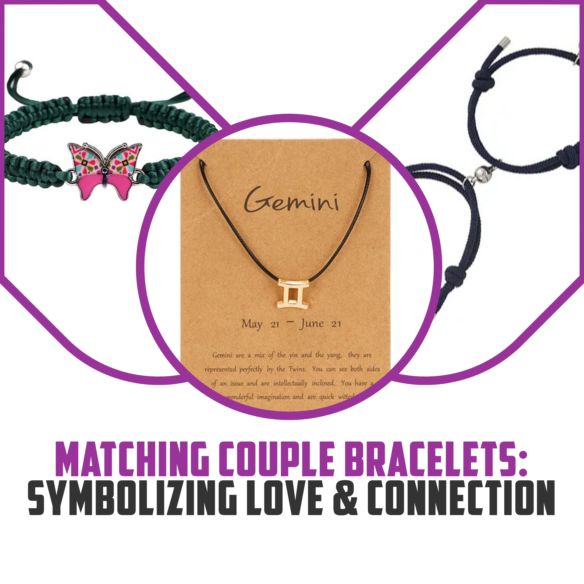 Matching Couple Bracelets: Symbolizing Love & Connection