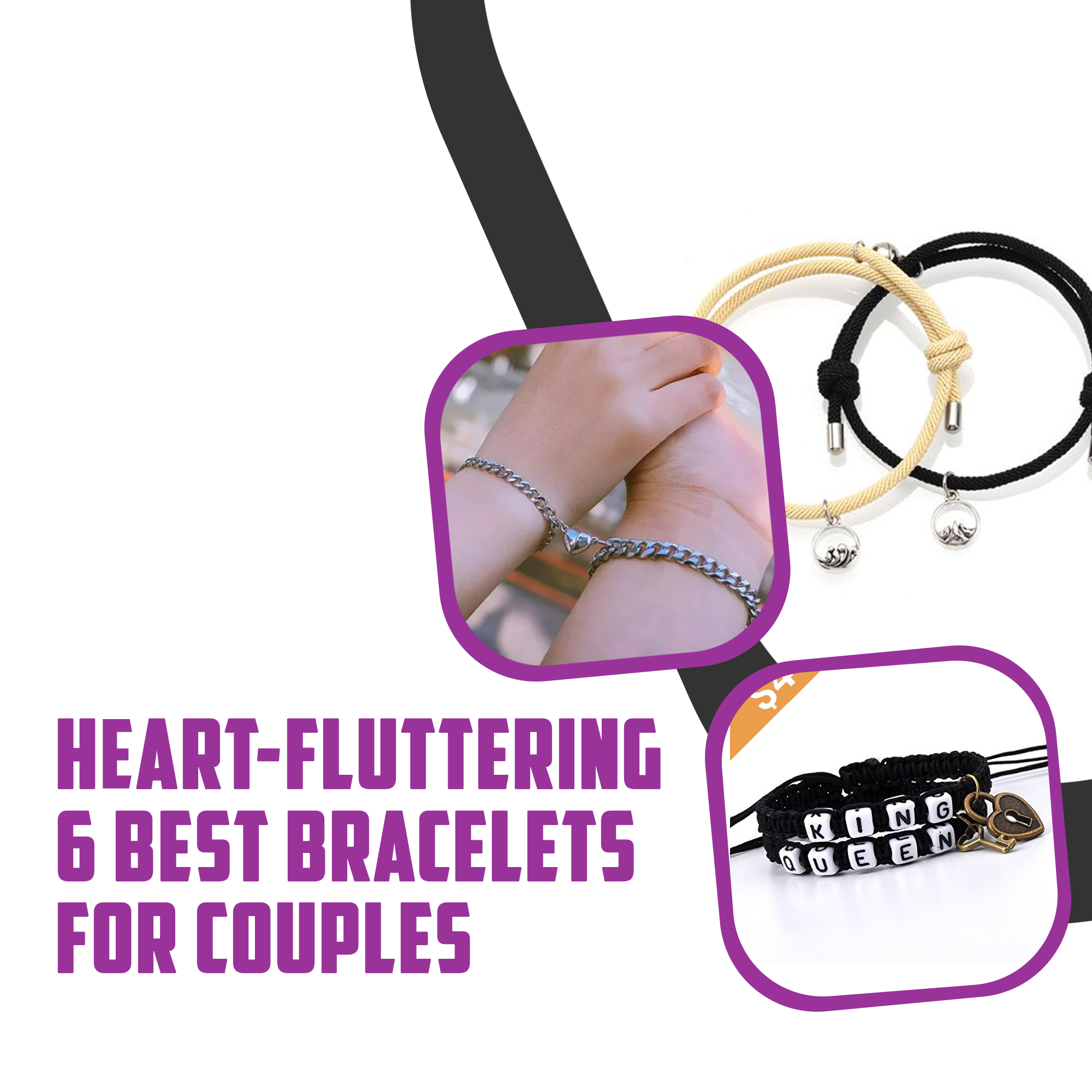 Heart-Fluttering 6 Best Bracelets for Couples