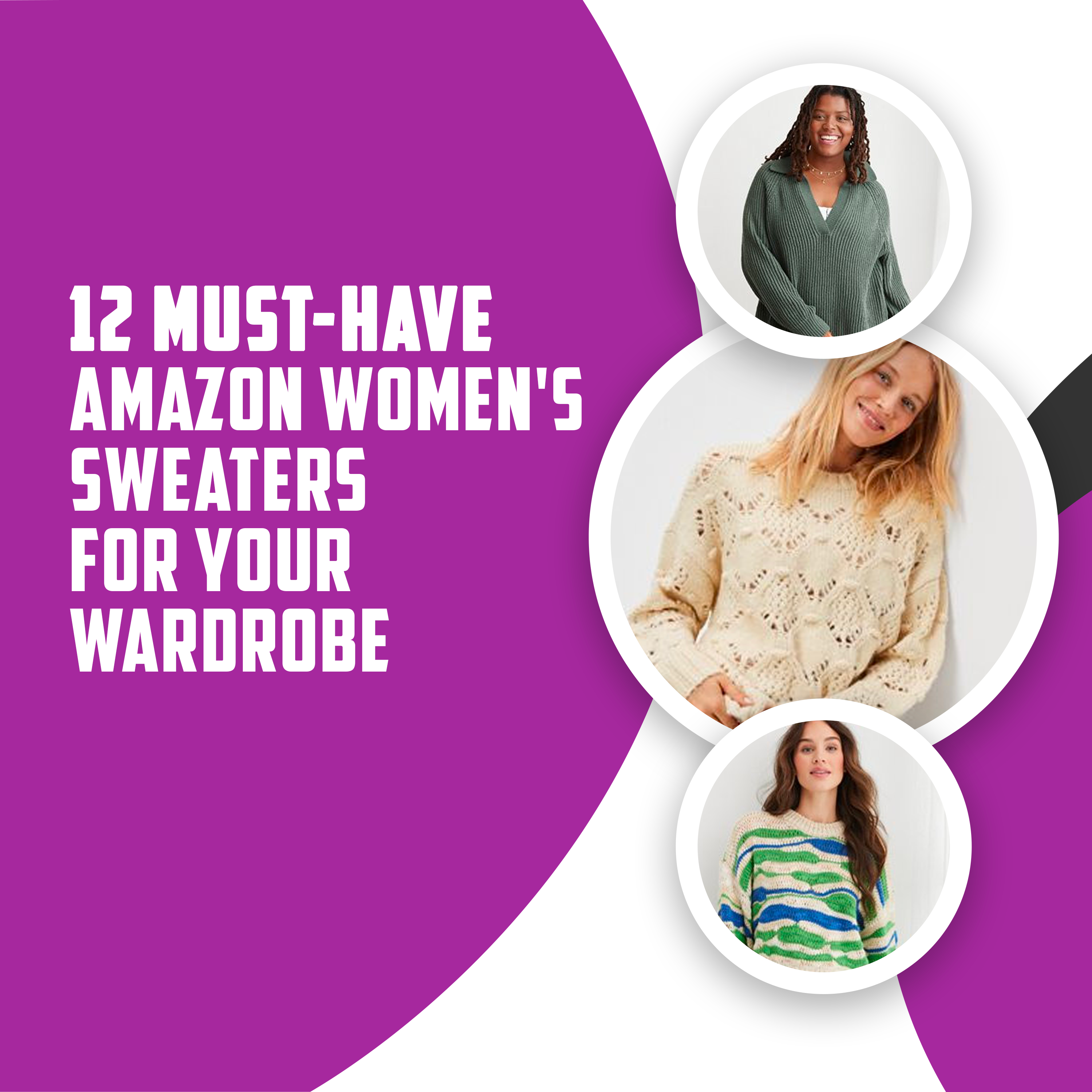 12 Must-Have Amazon Women’s Sweaters For Your Wardrobe