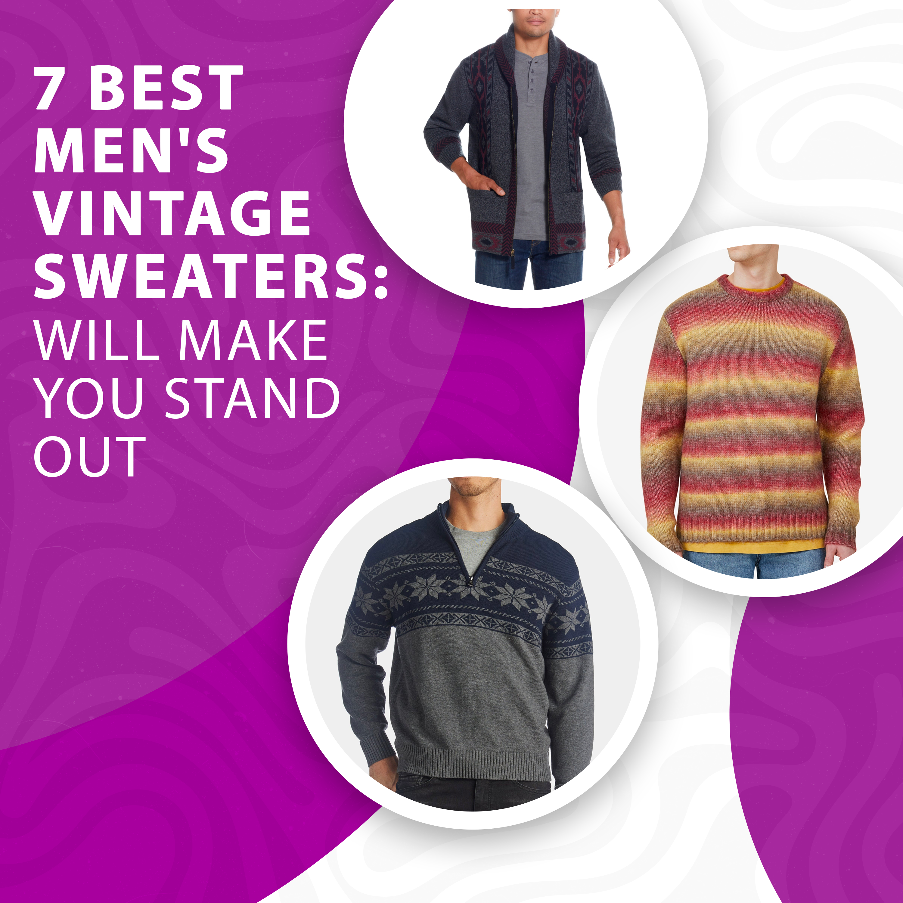 7 Best Men’s Vintage Sweaters: Will Make You Stand Out